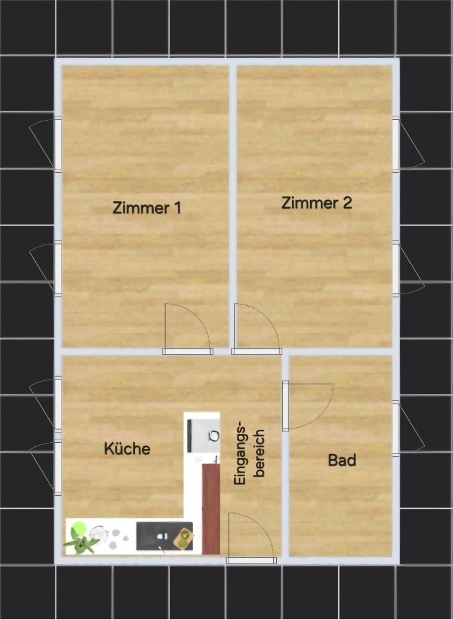 Gut gelegene 2-Zimmer-Wohnung in Radeburg zu vermieten - Photo 2